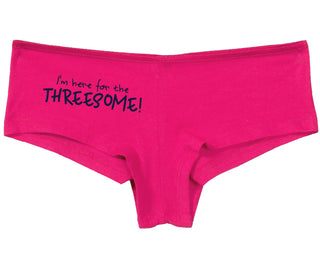 Here for the Threesome - Fuchsia Boy Short