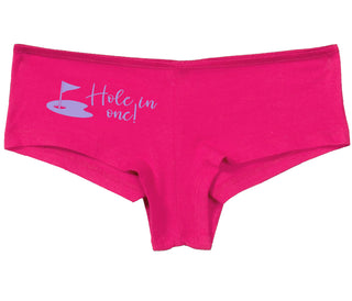 Hole In One - Funny Golf - Fuchsia Boy Short
