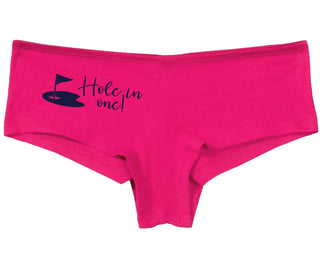 Hole In One - Funny Golf - Fuchsia Boy Short