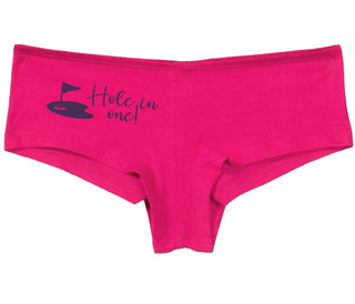 Hole In One - Funny Golf - Fuchsia Boy Short