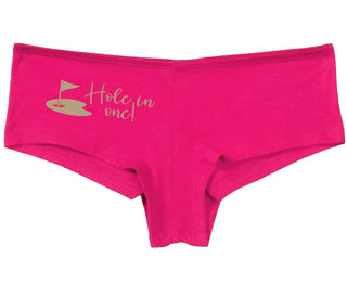 Hole In One - Funny Golf - Fuchsia Boy Short