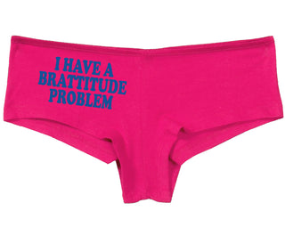 I Have A Brattitude Problem - Fuchsia Boy Short