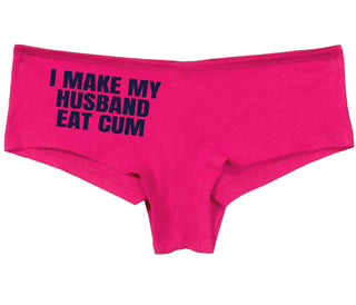 i Make My Husband Eat Cum - Fuchsia Boy Short