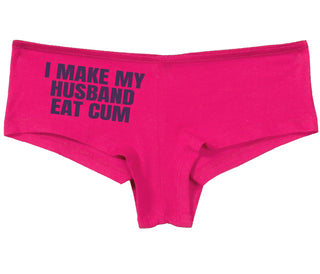 i Make My Husband Eat Cum - Fuchsia Boy Short