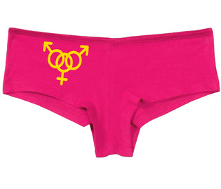 MMF Threesome - Fuchsia Boy Short