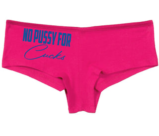 No Pussy For Cucks - Fuchsia Boy Short