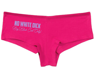 No White Dick - Big Black Cock Only - Fuchsia Boy Short