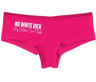 No White Dick - Big Black Cock Only - Fuchsia Boy Short