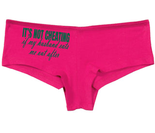 It's Not Cheating If My Husband Eats Me Out After - Fuchsia Boy Short
