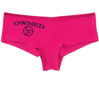 Owned With BDSM Symbol - Fuchsia Boy Short