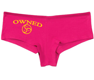 Owned With BDSM Symbol - Fuchsia Boy Short