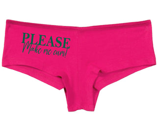 Please Make Me Cum - Fuchsia Boy Short