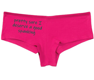 I'm Pretty Sure I Need a Good Spanking - Fuchsia Boy Short