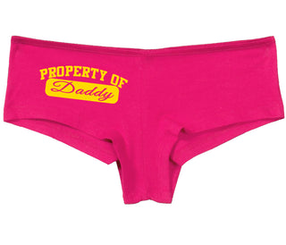 Property Of Daddy - Athletic Look - Fuchsia Boy Short