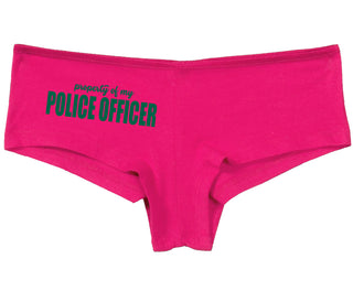 Property Of My Police Officer - Fuchsia Boy Short
