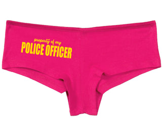 Property Of My Police Officer - Fuchsia Boy Short