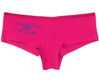 Proudly Owned By Daddy - Fuchsia Boy Short