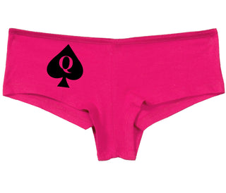 Queen Of Spades Logo - Fuchsia Boy Short
