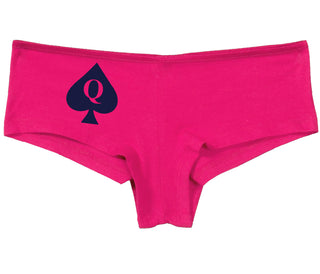 Queen Of Spades Logo - Fuchsia Boy Short