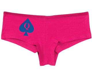 Queen Of Spades Logo - Fuchsia Boy Short