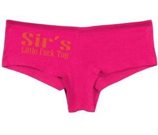 Sir's Little Fuck Toy - Fuchsia Boy Short