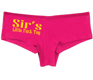 Sir's Little Fuck Toy - Fuchsia Boy Short