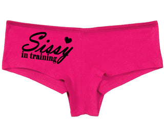 Sissy In Training - Fuchsia Boy Short