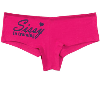 Sissy In Training - Fuchsia Boy Short