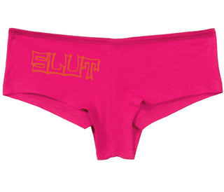 Slut - Fuchsia Boy Short