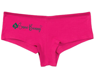 Snow Bunny - Queen of Spades - Fuchsia Boy Short