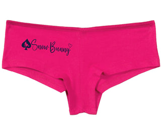 Snow Bunny - Queen of Spades - Fuchsia Boy Short