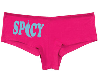Spicy - Cute Pepper Logo - Fuchsia Boy Short