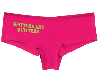 Spitters Are Quitters - Fuchsia Boy Short