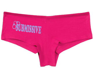 Submissive - Cuff Logo - Fuchsia Boy Short