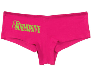 Submissive - Cuff Logo - Fuchsia Boy Short