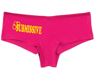 Submissive - Cuff Logo - Fuchsia Boy Short