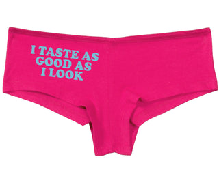 I Taste As Good As I Look - Fuchsia Boy Short