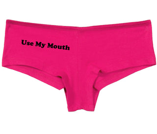 Use My Mouth - Fuchsia Boy Short