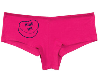 Valentines Day Candy - Kiss Me - Fuchsia Boy Short