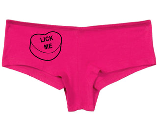 Valentines Day Candy - Lick Me - Fuchsia Boy Short