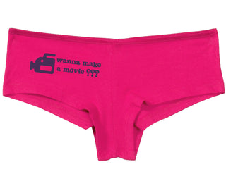 Wanna Make A Movie - Fuchsia Boy Short