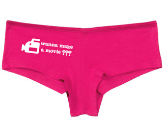 Wanna Make A Movie - Fuchsia Boy Short