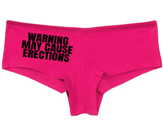 Warning May Cause Erections - Fuchsia Boy Short