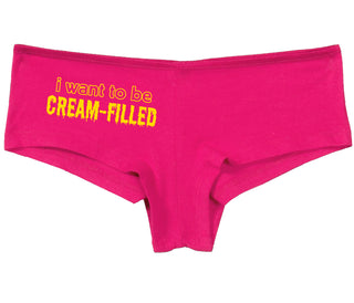 I Want To Be Cream Filled - Fuchsia Boy Short