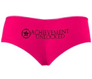 Achievement Unlocked - Fuchsia Boyshort