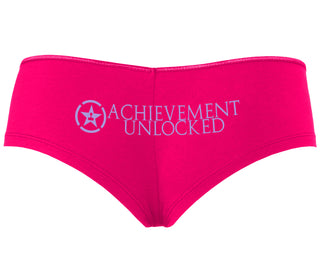 Achievement Unlocked - Fuchsia Boyshort