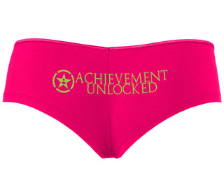 Achievement Unlocked - Fuchsia Boyshort
