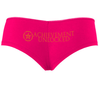 Achievement Unlocked - Fuchsia Boyshort