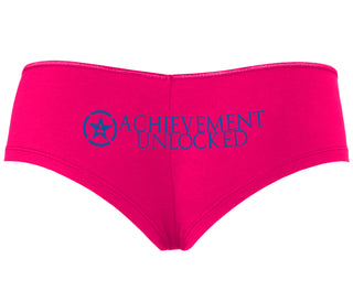 Achievement Unlocked - Fuchsia Boyshort