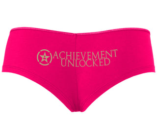 Achievement Unlocked - Fuchsia Boyshort